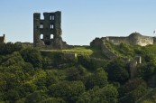 Zřícenina hradu Scarborough Castle, Anglolang Scarborough