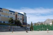 Hřiště u školy Colegio Maravillas, Benalmádena, Španělsko