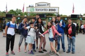 Studenti letního kurzu angličtiny na výletě do Zoo Toronto, ILAC Toronto Kanada