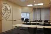 Učebna školy, kde probíhá výuka angličtiny, ILAC Vancouver